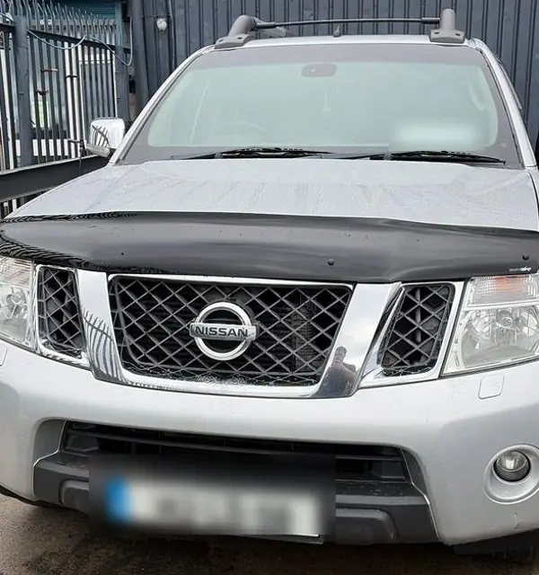 The car as it was for sale, registration hidden