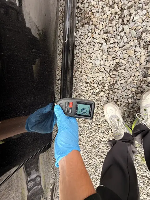 Paint depth reading, 2023 Ford Focus