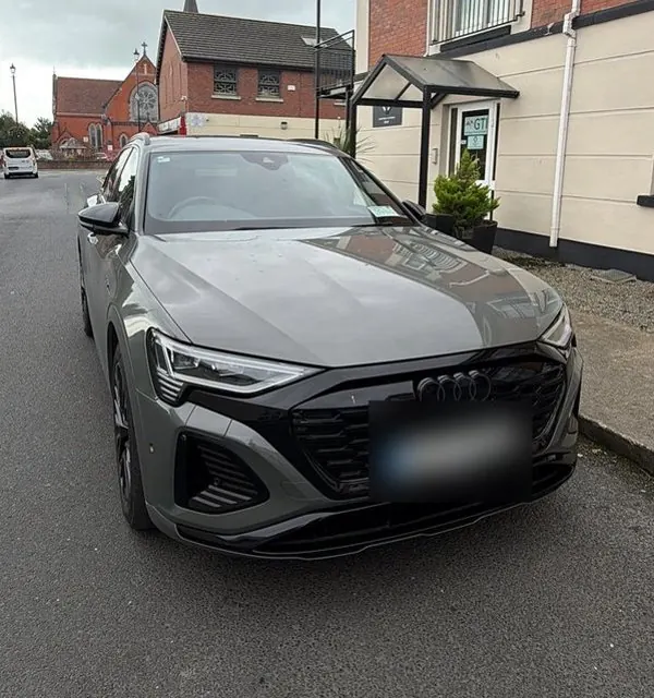 2024 Audi Q8 e-tron, registration hidden